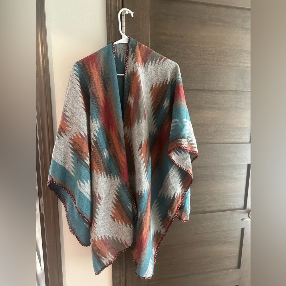 One Size Fits Most Aztec Wrap